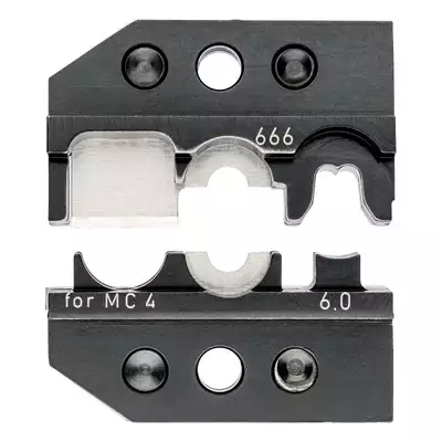 matryca do złączy fotowoltaicznych MC4 Multi-Contact, do szczypiec typu Crimp System, Knipex [97 49 66 4]