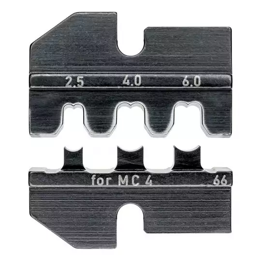 matryca do złączy fotowoltaicznych MC4 Multi-Contact, do szczypiec typu Crimp System, Knipex [97 49 66]