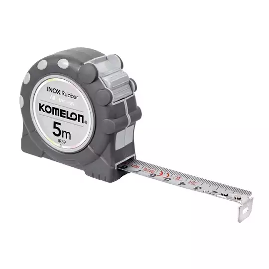 miara zwijana 5m Komelon [IR55], INOX Rubber