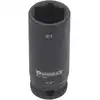 nasadka udarowa sześciokątna, wydłużana 1/2", rozmiar 21 mm, DeWalt [DT7555-QZ]