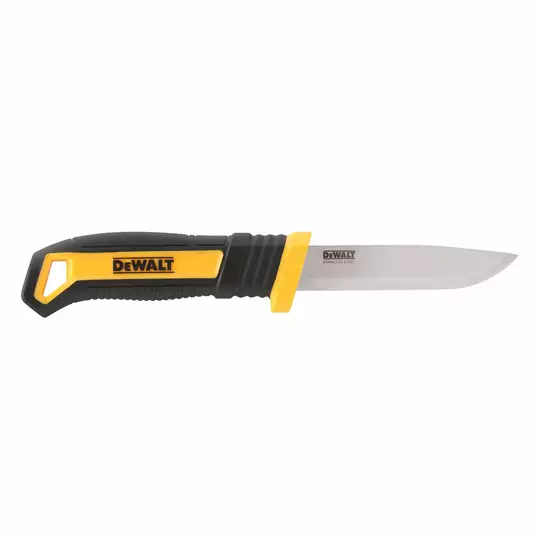 nóż ze stałym ostrzem w kaburze DeWalt [DWHT1-10354] długość klingi 90 mm