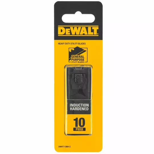 ostrza wymienne do nożyków, trapezowe długie, 10szt., DeWalt [DWHT11004-2]