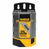 ostrza wymienne do nożyków, trapezowe długie, 75szt., DeWalt [DWHT11004-7]
