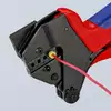 profesjonalne szczypce zaciskowe do wymiennych szczęk zagniatających KNIPEX [97 43 200 A] (1)