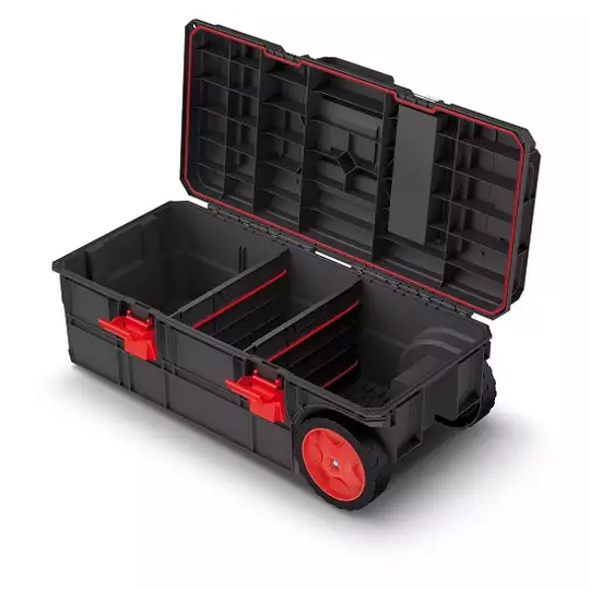 skrzynia narzędziowa na kołach 79,5x38x30,7cm X Block PRO Kistenberg Prosperplast [KXB8040W]