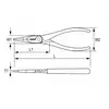 szczypce wydłużane 200mm [612-200-1]