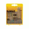 zestaw 10szt. brzeszczotów do wyrzynarek do cięcia w metalu DeWalt [DT2292-QZ]
