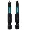 zestaw 2 szt. końcówek udarowych Philips PH1/50mm, IMPACT BLACK MAKITA [B-63719]