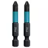 zestaw 2 szt. końcówek udarowych Philips PH1/50mm, IMPACT BLACK MAKITA [B-63719]