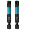 zestaw 2 szt. końcówek udarowych Torx T40/50mm, IMPACT BLACK MAKITA [B-63812]