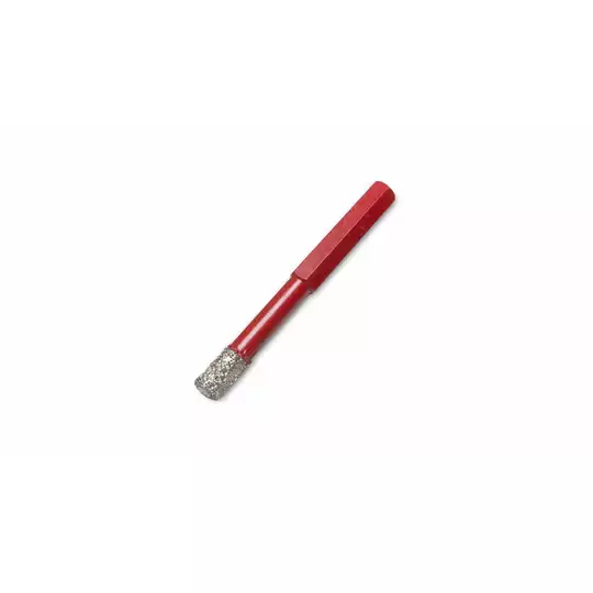 zestaw 4 wierteł diamentowych do płytek ceramicznych, gresowych, porcelanowych, 6, 8, 10, 12mm serii DryGres 4Drill, Rubi [05939]