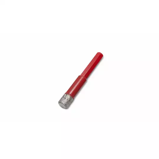zestaw 4 wierteł diamentowych do płytek ceramicznych, gresowych, porcelanowych, 6, 8, 10, 12mm serii DryGres 4Drill, Rubi [05939]