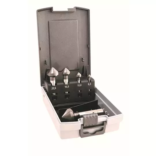 zestaw 5szt pogłębiaczy stożkowych HSS-Co Alpen [0238000005100]