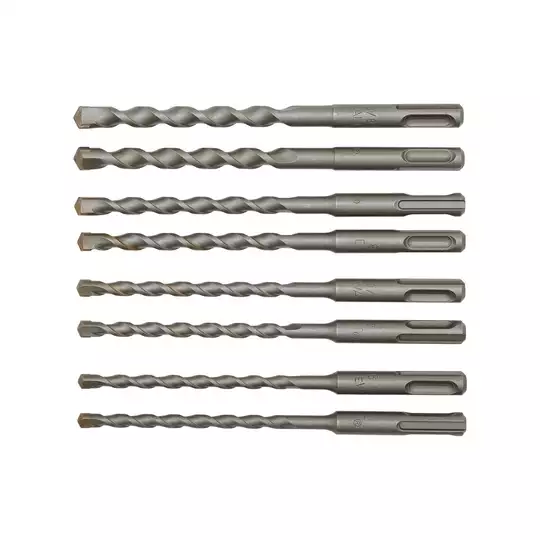 zestaw 8szt. wierteł widiowych do betonu SDS+, 160mm DeWalt [DT60300-QZ]