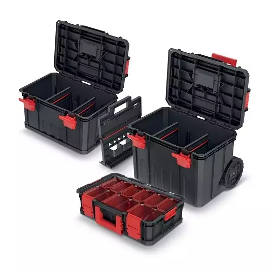 zestaw skrzyń narzędziowych Modular Solution Kistenberg Prosperplast [KMSS553585B]