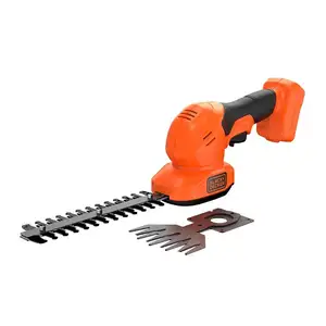 Akumulatorowe nożyce do cięcia trawy i żywopłotów 18V Black+Decker [BCSS18B-XJ] Li-Ion