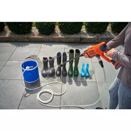 Myjka ciśnieniowa akumulatorowa 18V Black+Decker [BCPC18D1-QW]