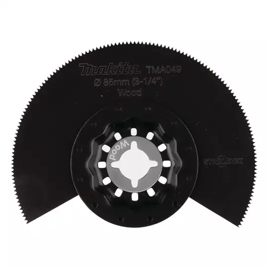 Półokrągły brzeszczot HCS do narzędzi wielofunkcyjnych, do drewna, 85mm, Makita [B-64836]