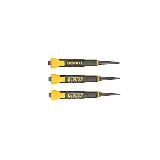 Zestaw 3 szt. pobijaków DeWalt [DWHT0-58018]