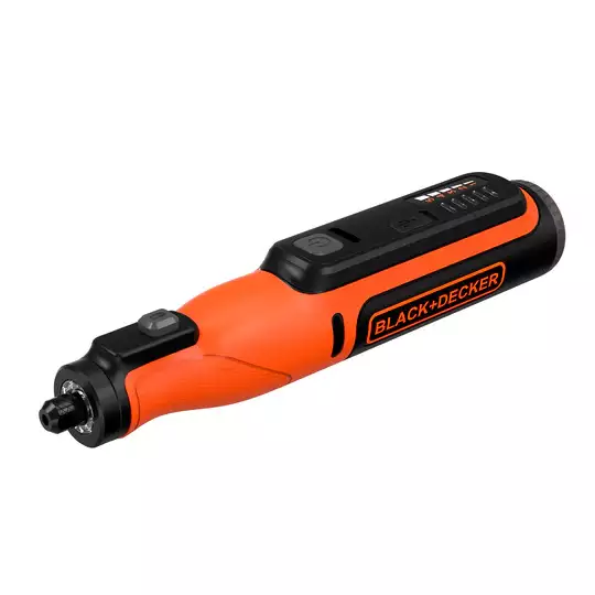 akumulatorowe narzędzie wielofunkcyjne 7,2V + 36 akcesoriów, Black+Decker [BCRT8I-XJ] 1,5Ah, Li-Ion