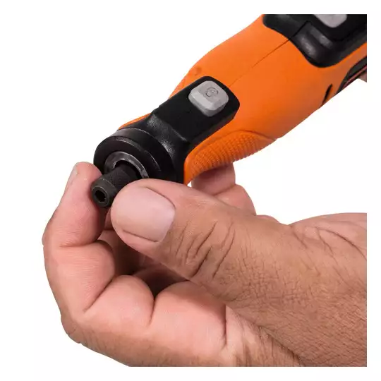 akumulatorowe narzędzie wielofunkcyjne 7,2V + 36 akcesoriów, Black+Decker [BCRT8I-XJ] 1,5Ah, Li-Ion