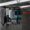 akumulatorowy laser obrotowy 360° z wiązką czerwoną, 25/70 m, Makita [SK700D] 12V max, Li-Ion, CXT