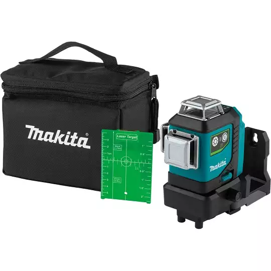 akumulatorowy laser obrotowy 360° z wiązką zieloną, 35/70 m, Makita [SK700GD] 12V max, Li-Ion, CXT