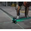akumulatorowy laser obrotowy 360° z wiązką zieloną, 35/70 m, Makita [SK700GD] 12V max, Li-Ion, CXT