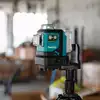 akumulatorowy laser obrotowy 360° z wiązką zieloną, 35/70 m, Makita [SK700GD] 12V max, Li-Ion, CXT