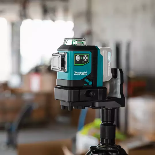 akumulatorowy laser obrotowy 360° z wiązką zieloną, 35/70 m, Makita [SK700GD] 12V max, Li-Ion, CXT