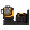 akumulatorowy, samopoziomujący laser 3-wiązkowy 360° z wiązką zieloną do 35m, 12/18V DeWALT [DCE089D1G18-QW] 2,0Ah XR, Li-Ion
