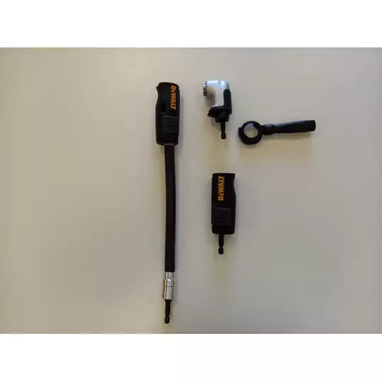 elastyczna udarowa przedłużka magnetycza do wkręcania 1/4" 4w1 do wiertarki DeWALT [DT20502-QZ]