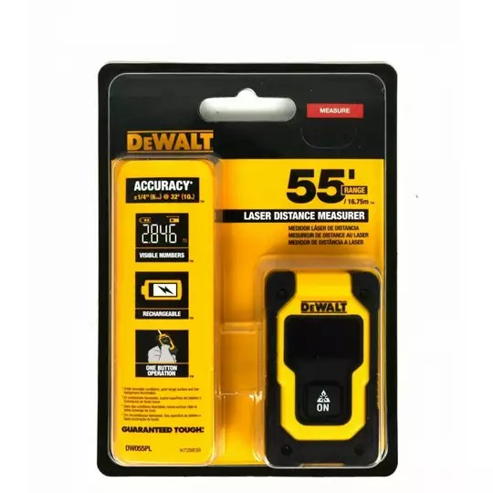 kieszonkowy dalmierz laserowy 16m DeWalt [DW055PL-XJ]