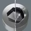 komplet 9 kluczy trzpieniowych ze stali nierdzewnej do śrub imbusowych calowy, Hex-Plus Multicolor Imperial Stainless 1 Wera [05022860001]