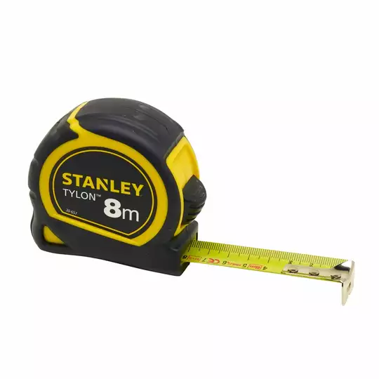miara 8m x 25mm obudowa z tworzywa Stanley  [0-30-657] polimerowa warstwa ochronna Tylon
