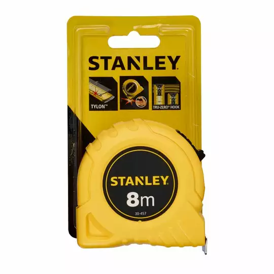 miara zwijana 8m Stanley [0-30-457], polimerowa warstwa ochronna