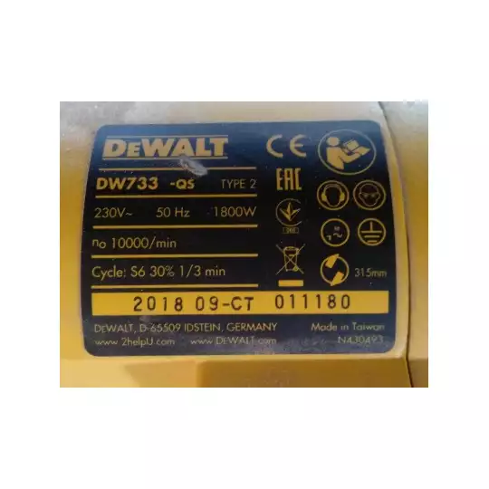 noże do strugarki DW733 TYP2, DeWalt [1004540-00]