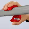obcinak do rur z tworzywa i tulejek uszczelniających, średnica od 20 do 50 mm, Knipex [90 22 10 BK]