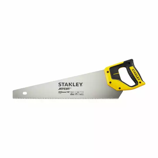 piła ręczna płatnica do szybkiego cięcia drewna, 450mm, JetCut, Stanley [2-15-283]