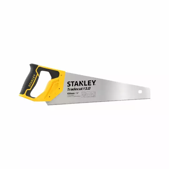 piła ręczna płatnica ogólnobudowlana, 450mm, 11 zębów/cal, TradeCut 3.0, Stanley [STHT20355-1]