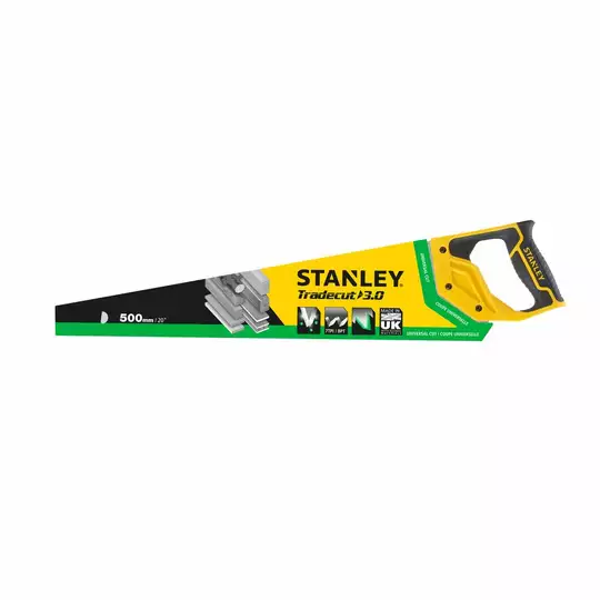 piła ręczna płatnica ogólnobudowlana, 500mm, 7 zębów/cal, TradeCut 3.0, Stanley [STHT20350-1]