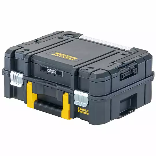 skrzynia narzędziowa z wkładką piankową serii PRO-STACK™ I, Stanley [FMST1-71967] z aluminiową rękojeścią