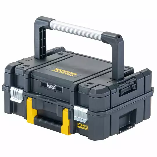 skrzynia narzędziowa z wkładką piankową serii PRO-STACK™ I, Stanley [FMST1-71967] z aluminiową rękojeścią
