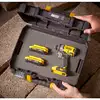 skrzynia narzędziowa z wkładką piankową serii PRO-STACK™ I, Stanley [FMST1-71967] z aluminiową rękojeścią