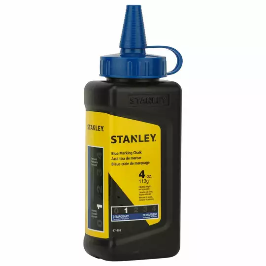 sznur traserski OPP 30m + poziomica sznurkowa + kreda 115g, Stanley [0-47-443]