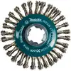 tarczowa szczotka druciana, do czyszczenia stali nierdzewnej, 115/0,50mm, X-Lock, Makita [D-73352]