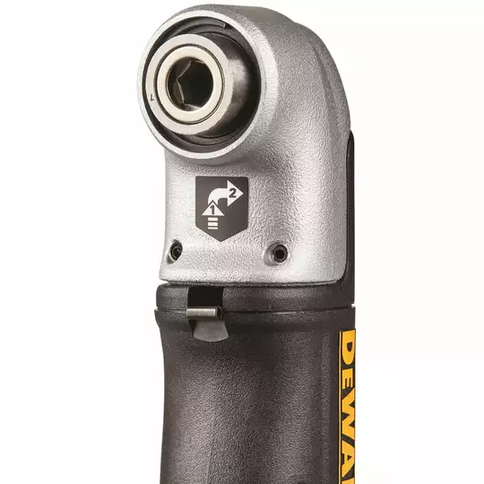 udarowa głowica kątowa 90°/ adapter do końcówek 1/4" do zakrętarki udarowej, wiertarki, wiertarko-wkrętarki IMPACT EXTREME DeWalt [DT20503-QZ]