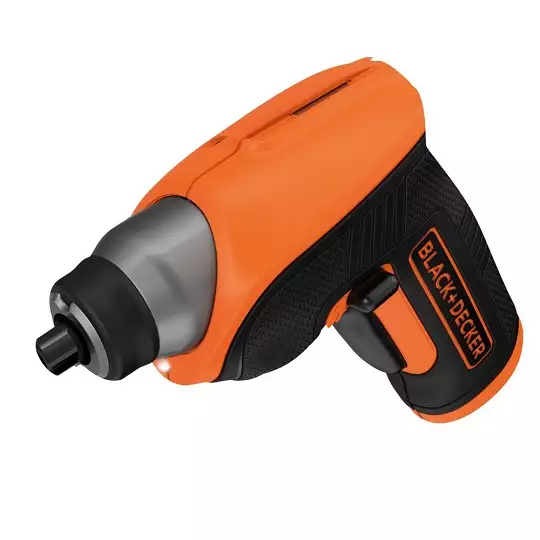 wkrętak akumulatorowy 1/4" z dodatkową głowicą kątową Black+Decker [CS3652LC-QW] 3,6V Li-Ion, 1,5Ah