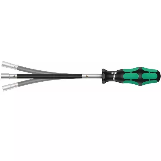 wkrętak nasadowy z giętkim trzpieniem, 6-kątny, rozmiar 8mm, Kraftform, Wera [05028152001]