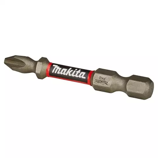zestaw 10 szt. końcówek udarowych 1/4" Philips PH2/50mm, Impact PREMIER MAKITA [E-03377]
